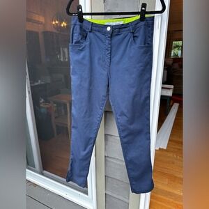 GRETCHEN SCOTT Navy Blue Pants Women's Size L